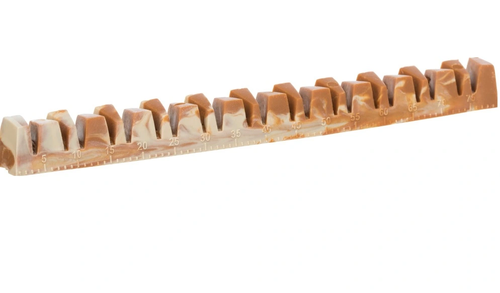 Denta Fun Veggie Tyggeben 22 cm (vegetabilsk) - stort vegansk tyggeben til hunde